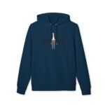 motivational 'no excuses just results' hoodie — bold back print, minimal front artwork