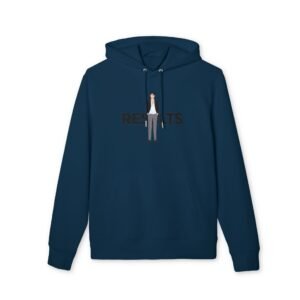 motivational 'no excuses just results' hoodie — bold back print, minimal front artwork