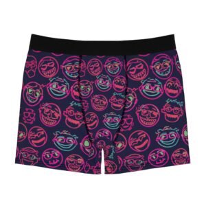 neon smiley emoji boxer briefs