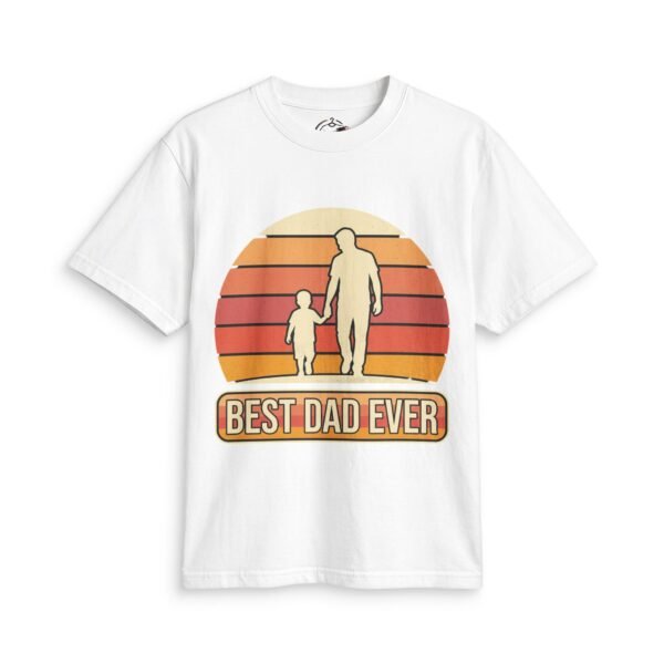Best Dad Ever T-Shirt — Retro Father & Son Graphic Tee