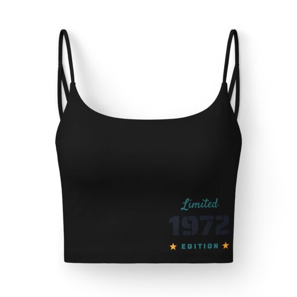 Limited Edition 1972 Crop Top Bra — Women's Luxe Bralette