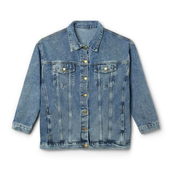 women's denim jacket — 'the bride era' embroidered bridal jacket, bachelorette party gift