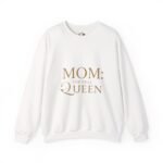 mom: the real queen crewneck sweatshirt
