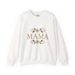 mama floral crewneck sweatshirt — cozy mother's day gift