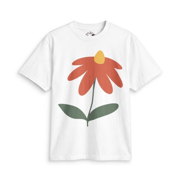Youth Leadership Flower T-Shirt — “Learning Today, Leading Tomorrow” Motivational Tee