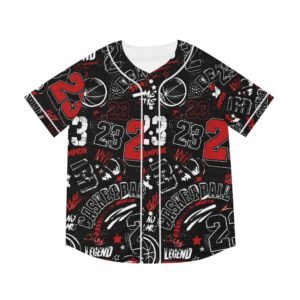 basketball jersey — number 23 all over print baseball shirt