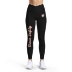 mom squad leggings — women’s high waist 'mom squad' activewear