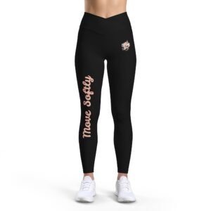 mom squad leggings — women’s high waist 'mom squad' activewear