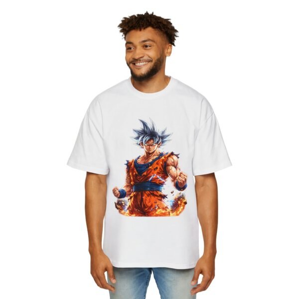 Goku Ultra Instinct Graphic Tee - Men's Oversized Anime T-Shirt
